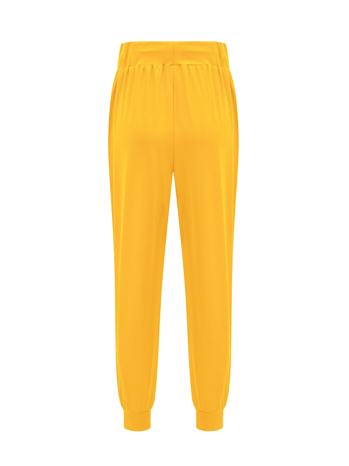 Women's tapered drawstring jogger pants with side pockets
