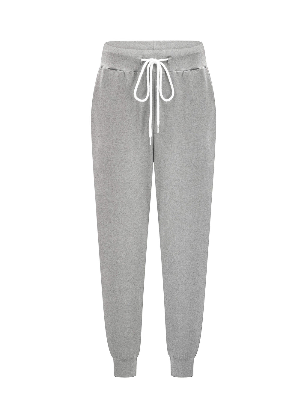 Women's tapered drawstring jogger pants with side pockets