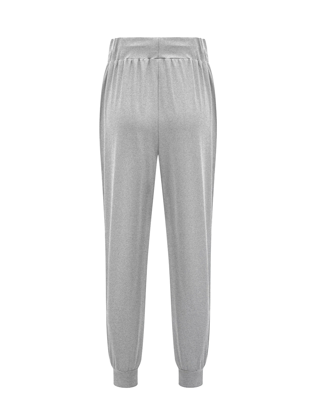 Women's tapered drawstring jogger pants with side pockets