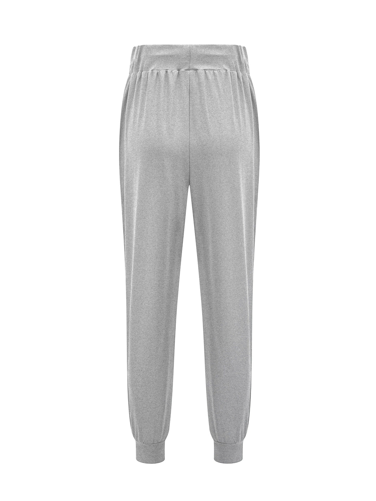 Women's tapered drawstring jogger pants with side pockets